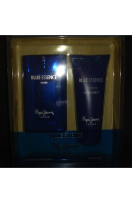 BLUE ESSENCE PEPE JEANS SET EDT 100 ml. + AFTHER SHAVE 50ML