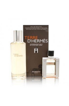 TERRA DE HERMES EDT 125 ml.RECARGABLE + EDT 30 ML.